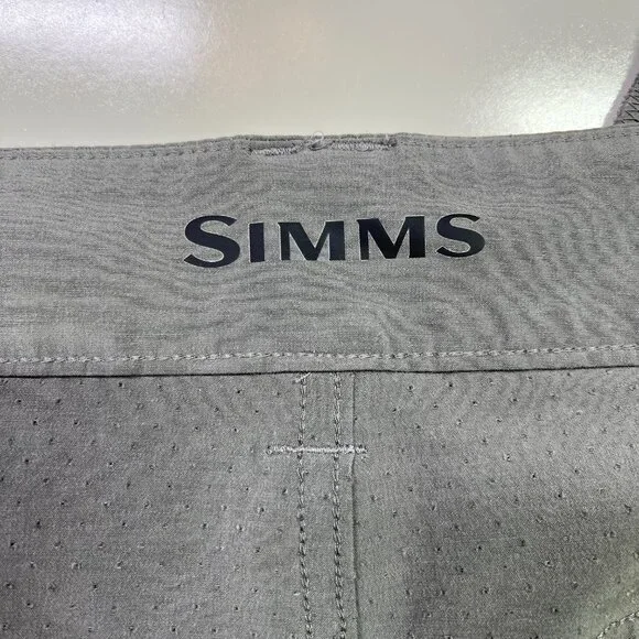Simms Size 36 Grey Fishing Pants *Flaws - Picture 2 of 12